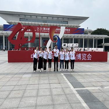 XINZHEN team on exhibition XINZHEN team on exhibition